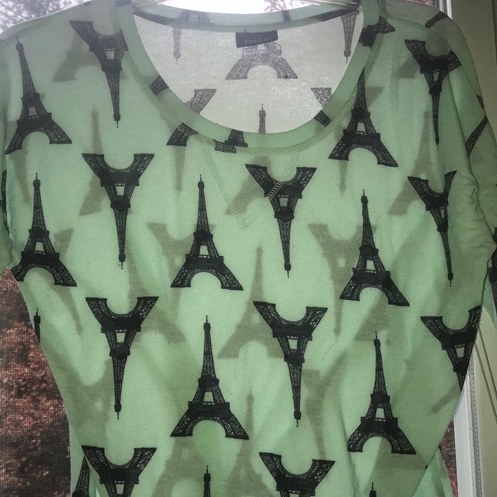 Eiffel Tower long sleeve shirt